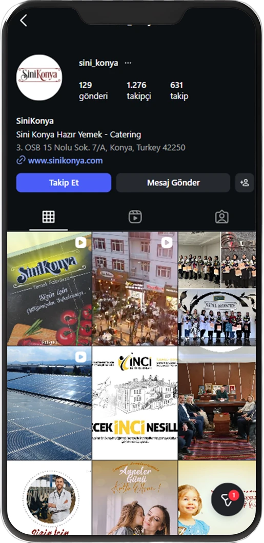 Sini Konya Instagram